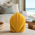 Architectural Seashell Design Beeswax Candle