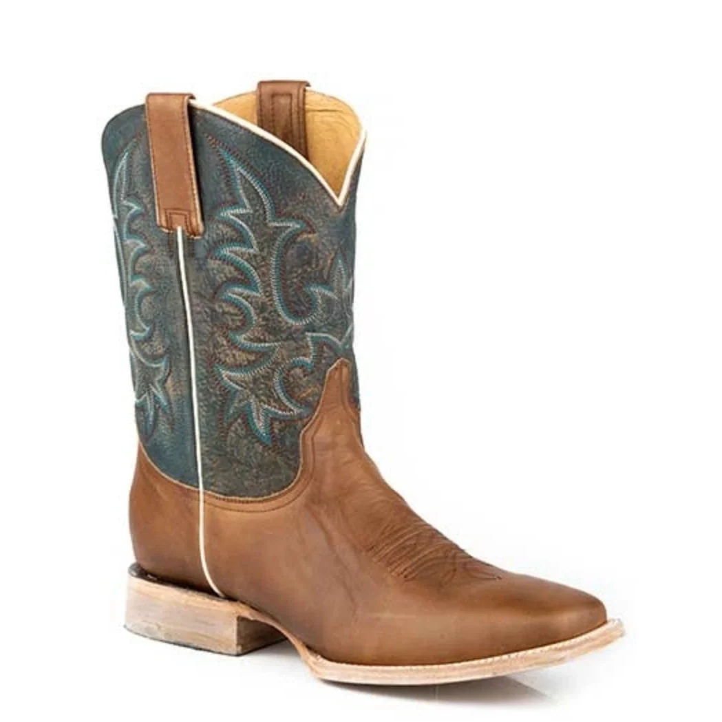 Stetson Obadiah (Blue) - Men's Cowboy Boot