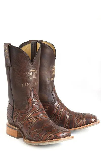 Tin Haul Sharp As Ever - Men's Leather Cowboy Boot