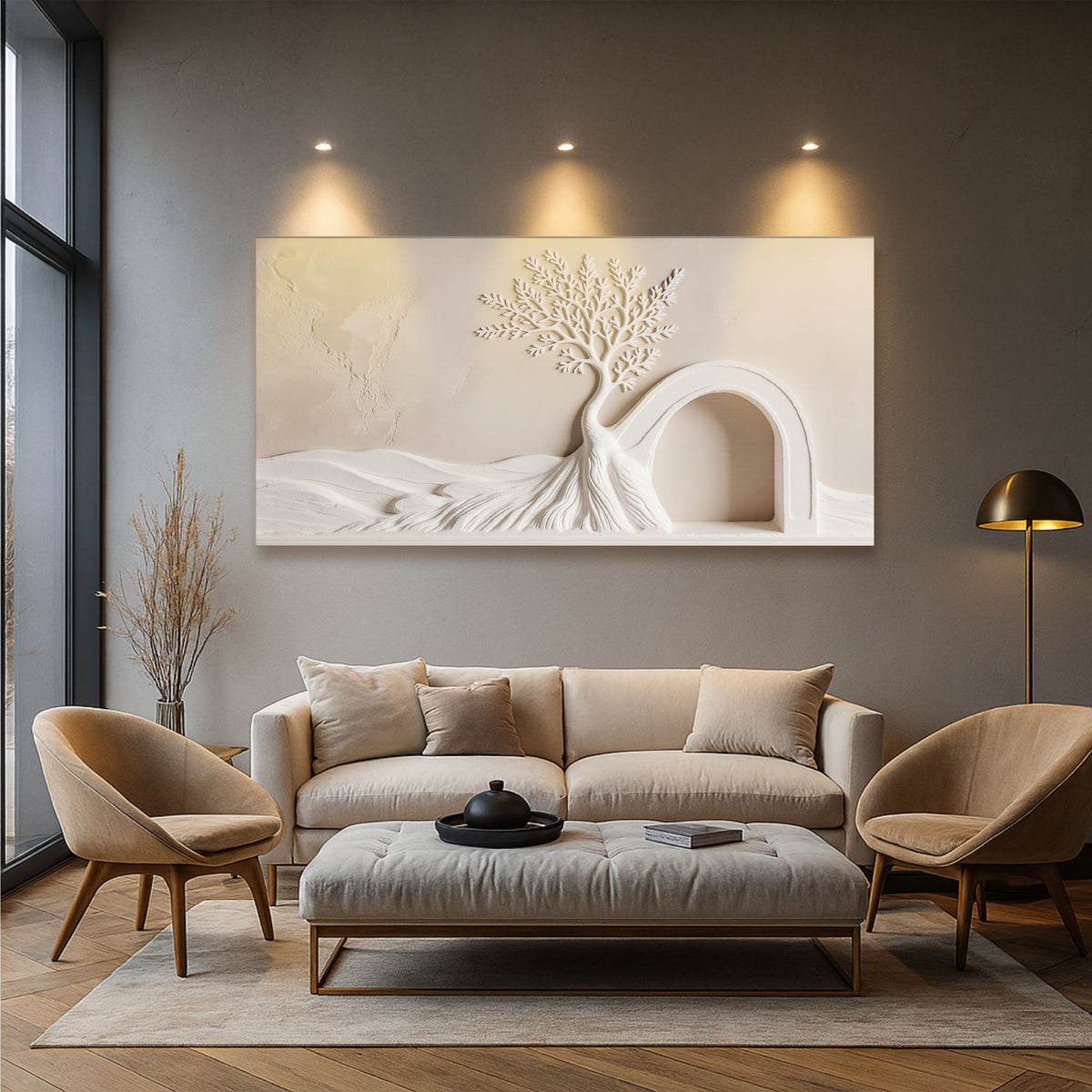 He Is Risen Abstract Wall Art