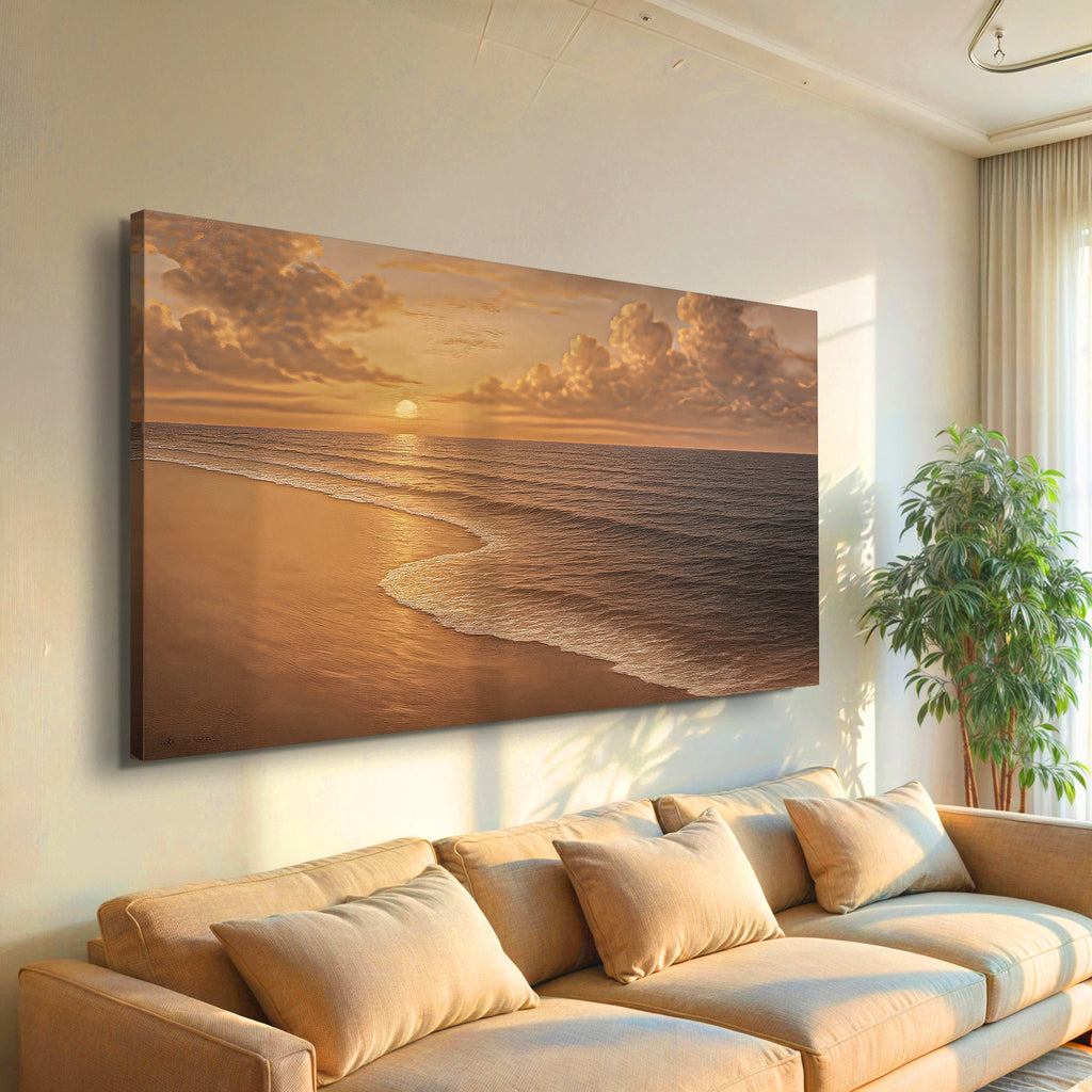 Beach Shoreline Coastal Wall Art VIII