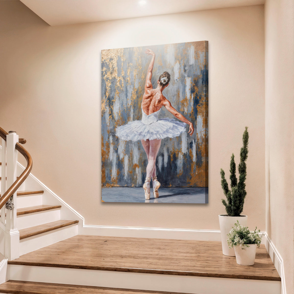 Modern Ballet Elegance Wall Art