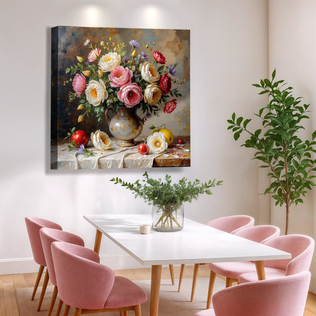 Summer Bloom Vase Wall Art
