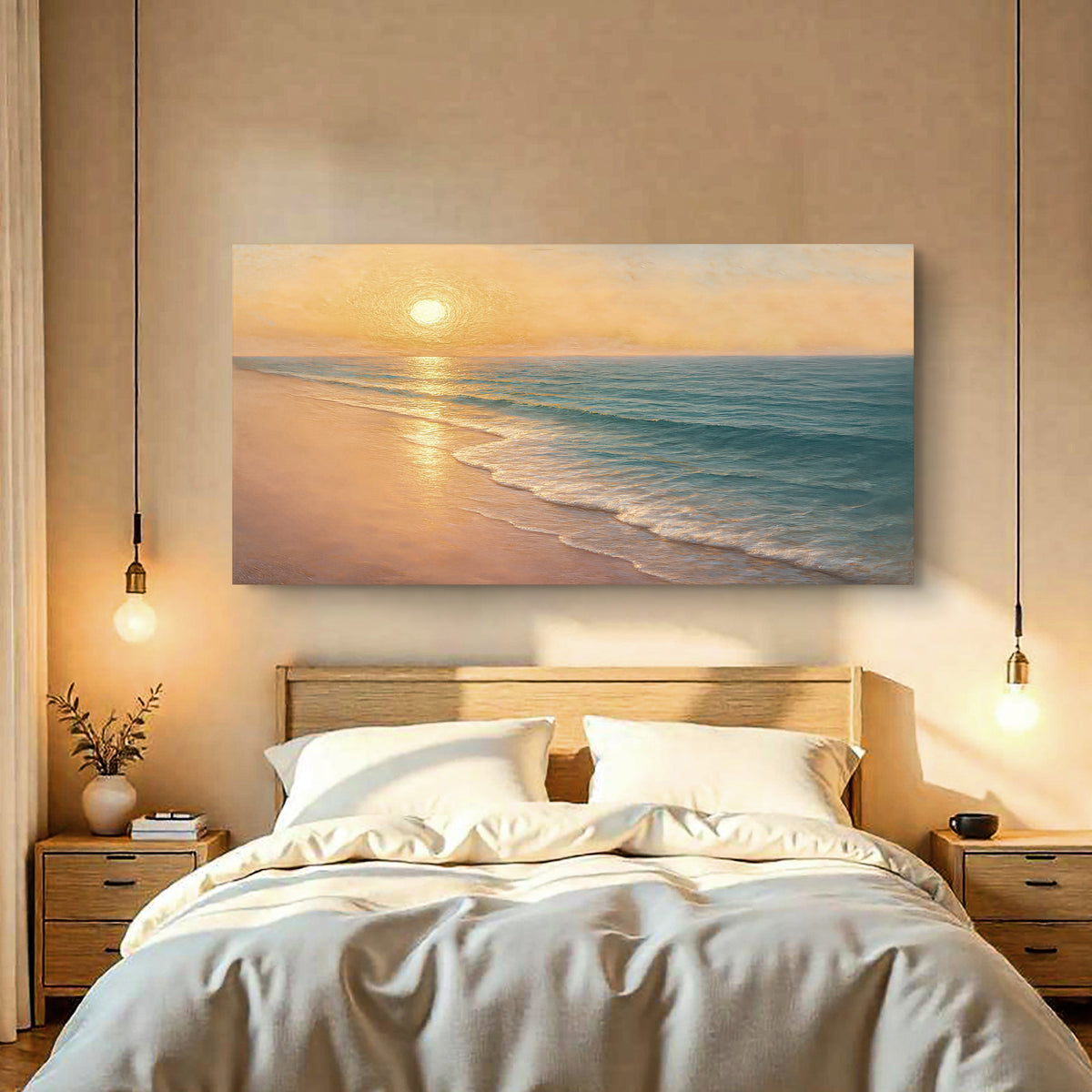 Beach Shoreline Coastal Wall Art IV