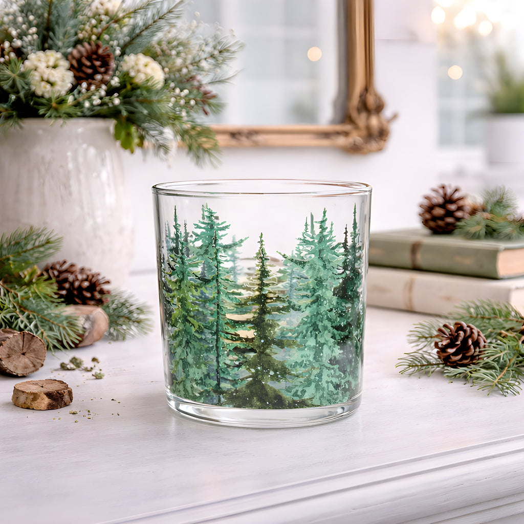 Votive Candle Holder Glass Lantern, Multiple Design Options