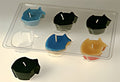 Candle Mold Tray - Fish Floating (Polycarbonate)