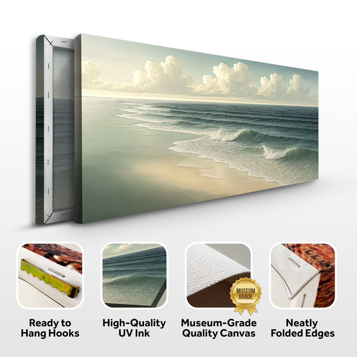 Beach Shoreline Coastal Wall Art VI