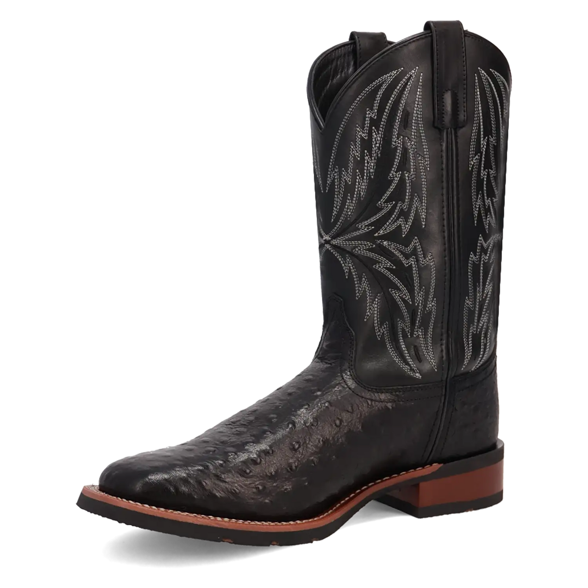 Laredo Stride - Men's Ostrich Leather Cowboy Boots