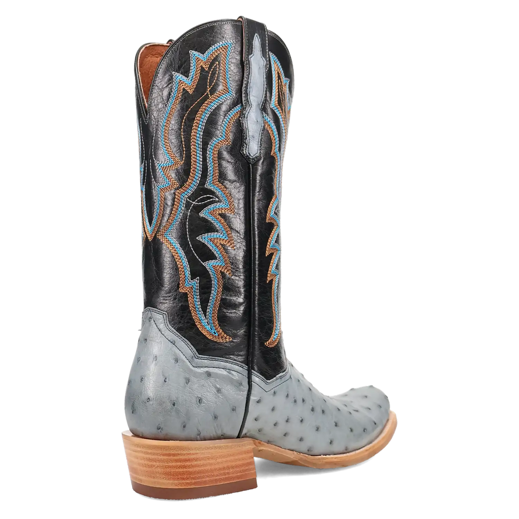 Dan Post Brady - Men's Full Quill Ostrich Leather Cowboy Boots