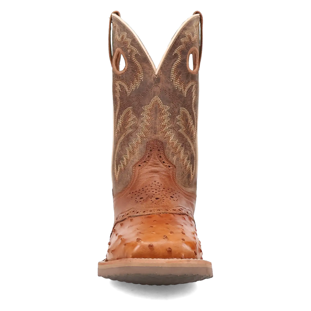 Dan Post Martel - Men's Ostrich Skin Leather Cowboy Boots