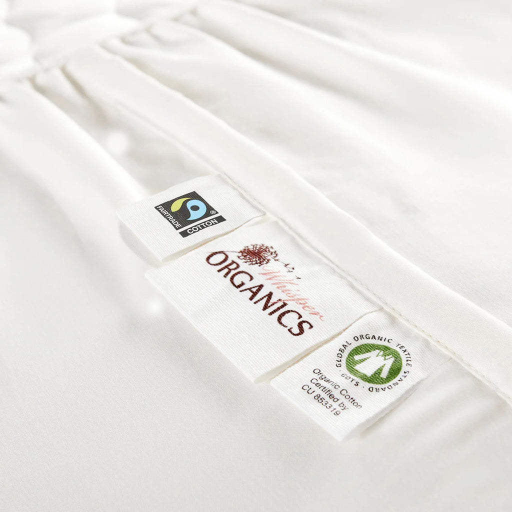 Luxury Organic Cotton Quilted Mattress Pad Protector