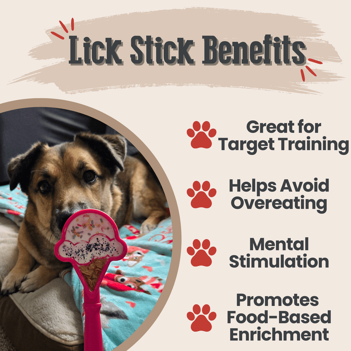 Lick Sticks | Interactive Dog Training Toy