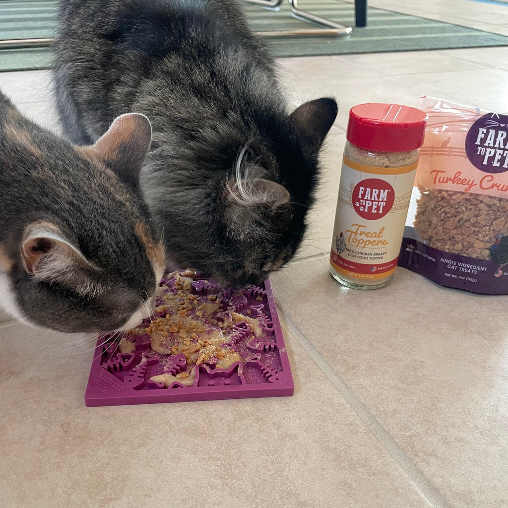 Lick Mats for Cats and Small Dogs