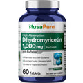 NusaPure Dihydromyricetin (DHM) 1,000mg 60 Veggie Tablets (No GMO & 100% Vegetarian)