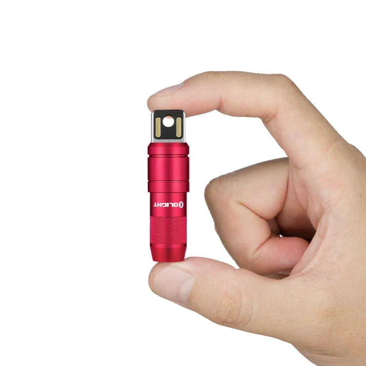 OLIGHT IMINI2PR imini 2 Rechargeable Mini Flashlight - Passionate Red
