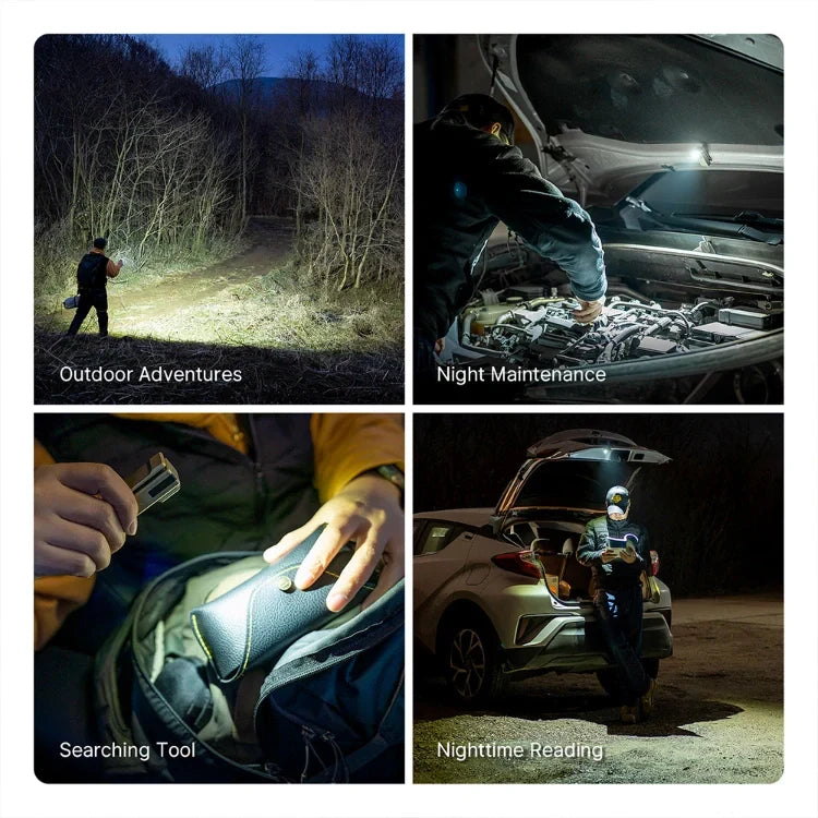 OLIGHT OCLIPULTRAOAL Oclip Ultra Clip-On EDC Light with Flood, Spot, and UV Modes - Olive Green