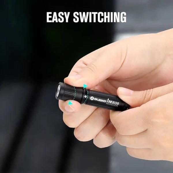 OLIGHT I3EBK i3E EOS Keychain Flashlight - Black