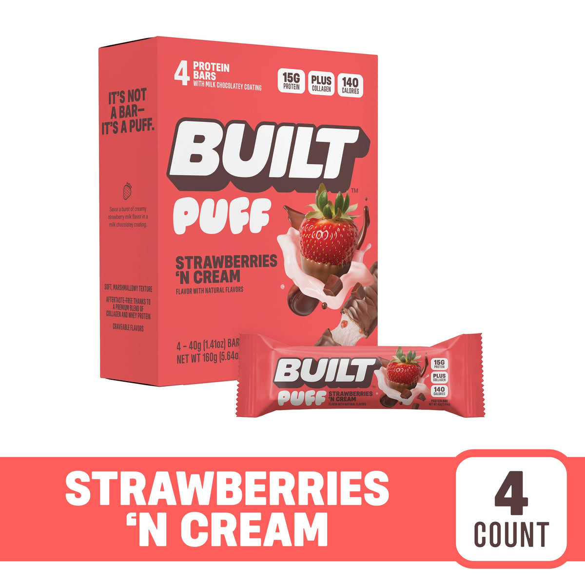 Strawberries 'N Cream Puff