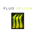 Headbanger Shad 9" Replacement Tails - Fluorescent Yellow