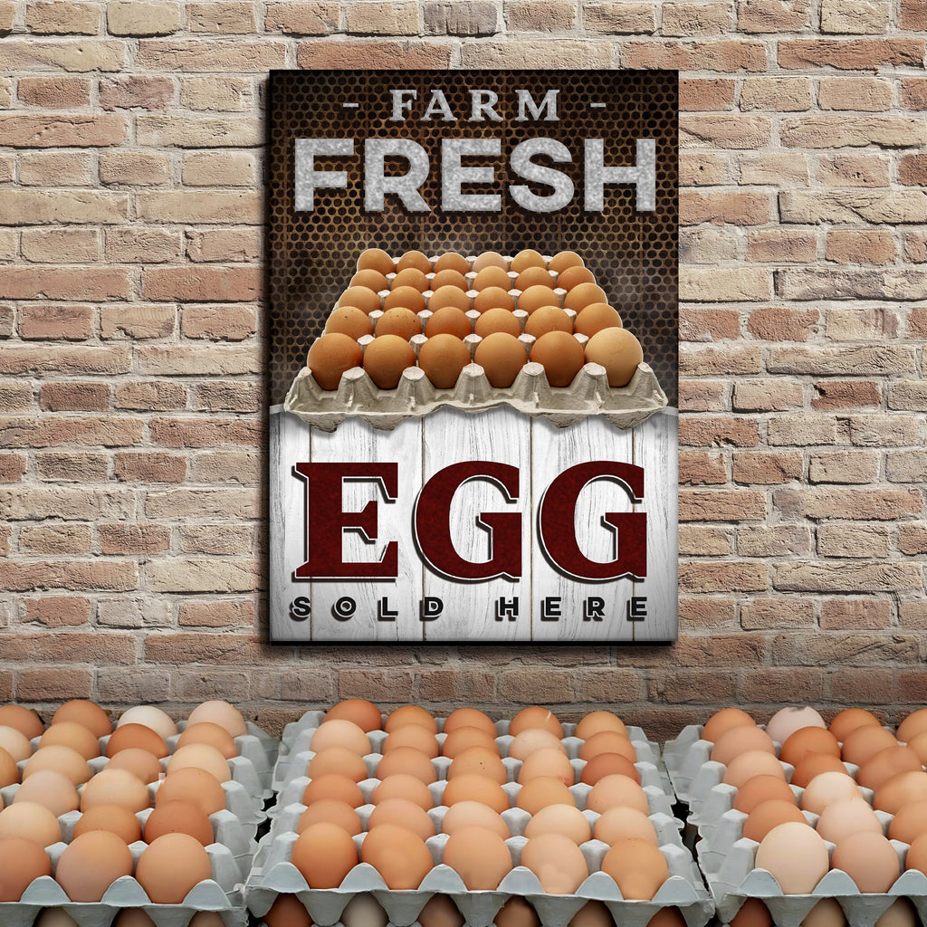 Sold Here Farm Fresh Eggs Sign