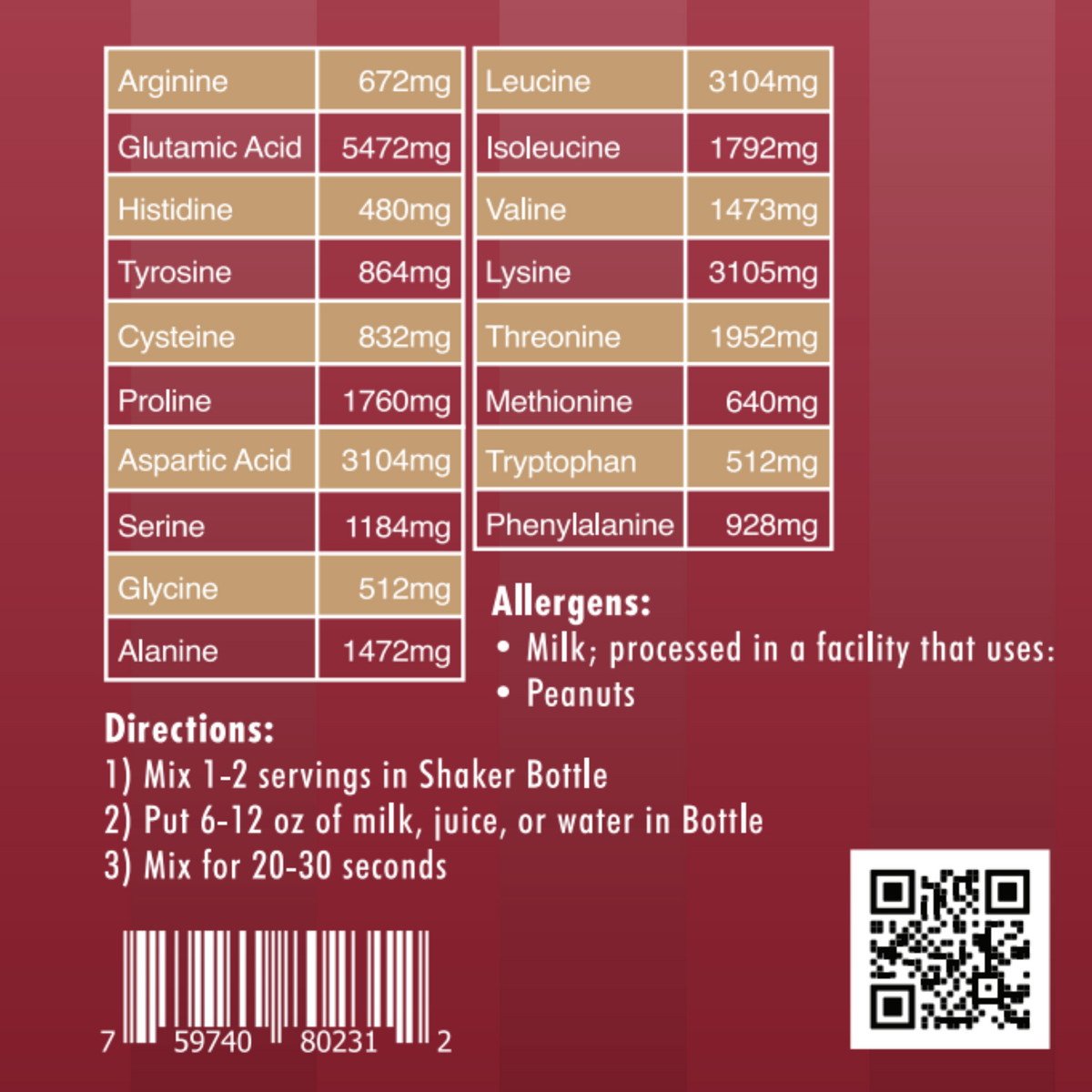 Whey Protein Isolate with Organic Vanilla