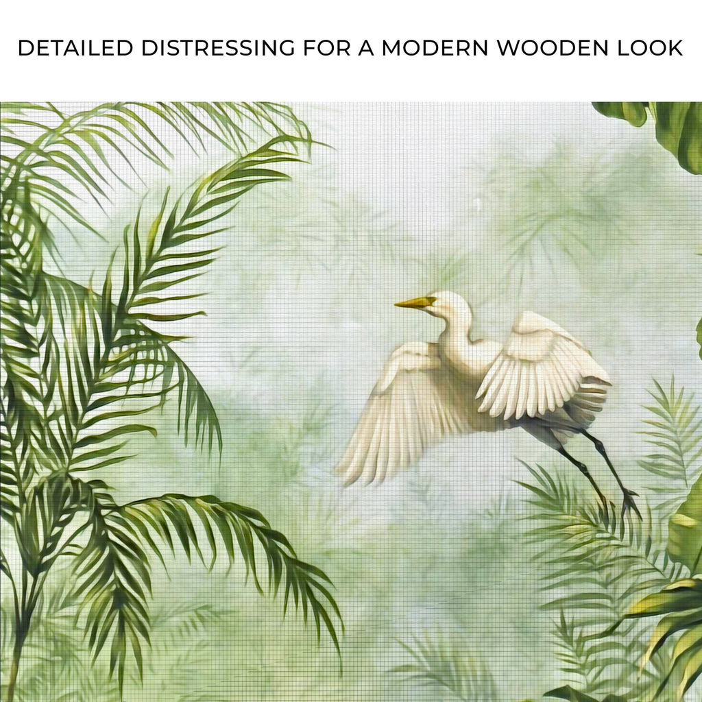 Tropical Rainforest Plants Canvas Wall Art