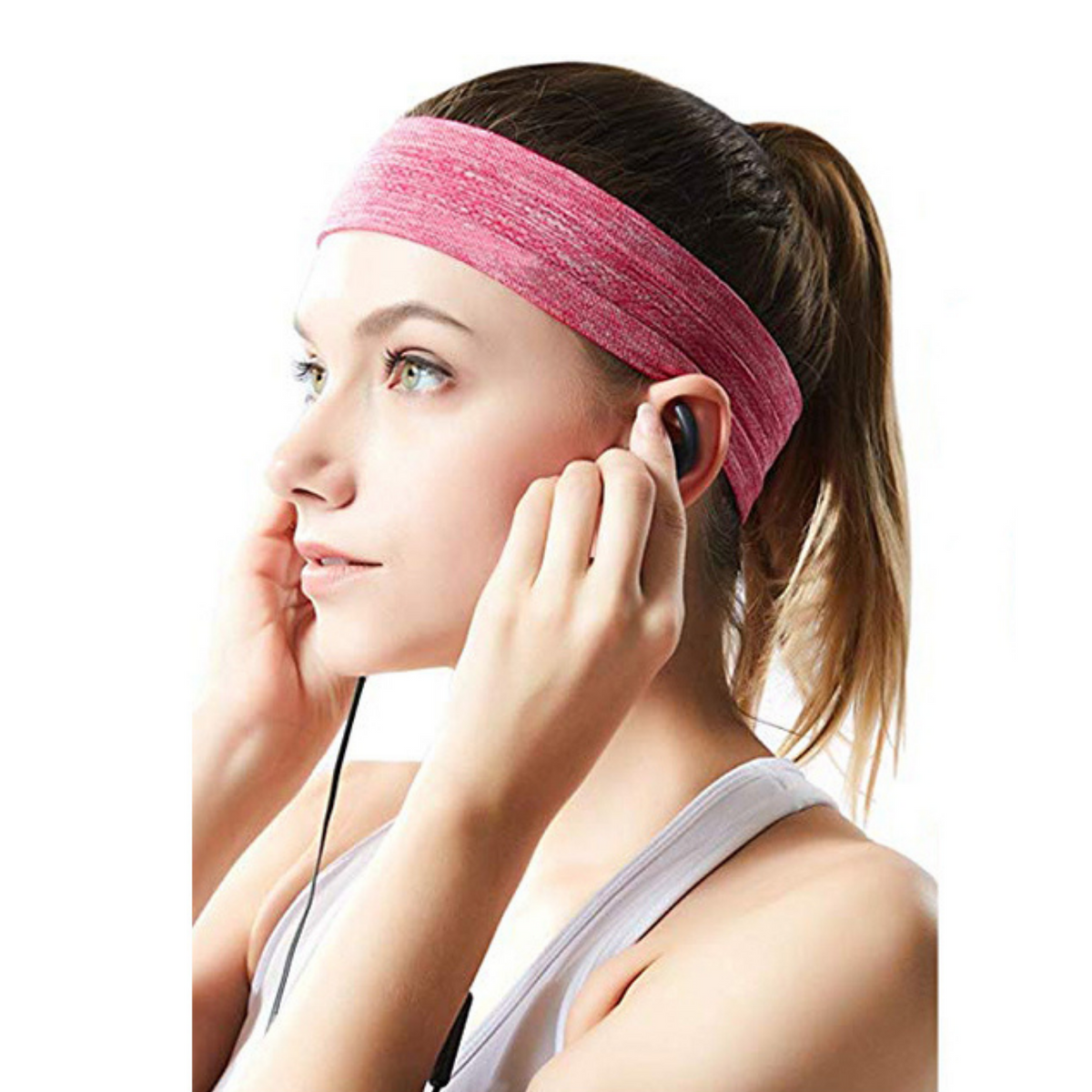 JupiterGear Sport and Fitness Sweat Wicking Fitness Headband  for Yoga, Running and Exercise