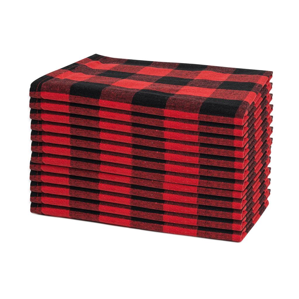 Plaid Dinner Napkins