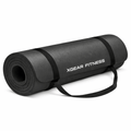 XGear Fitness Thick Travel Yoga Mat with Carrying Strap