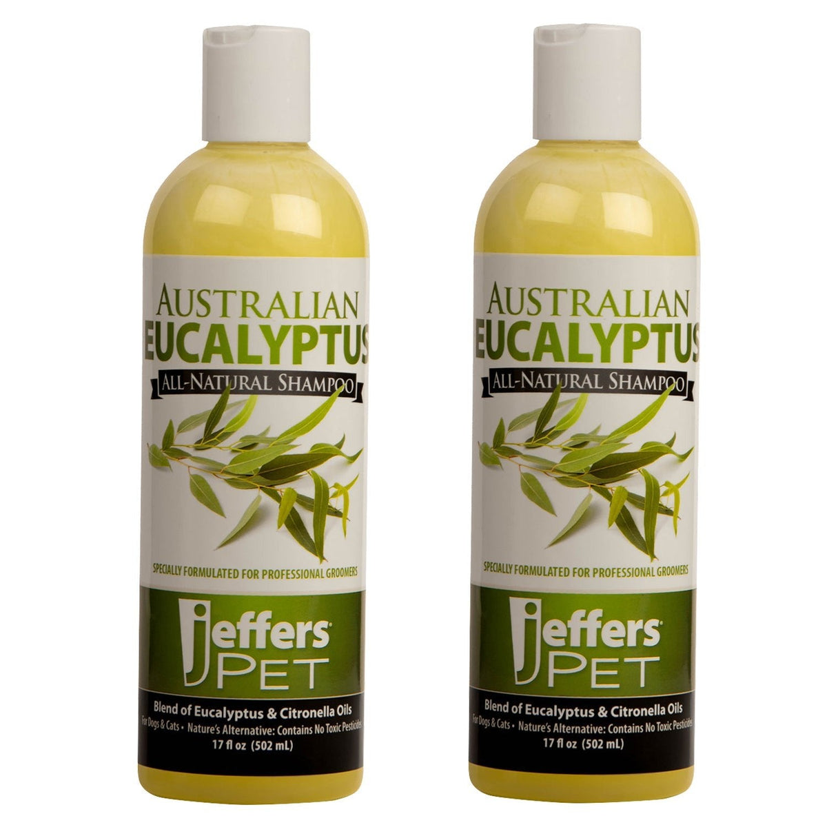 Jeffers Australian Eucalyptus All-Natural Dog Shampoo - Aids in Repelling Fleas, Ticks, Flies & Mosquitos