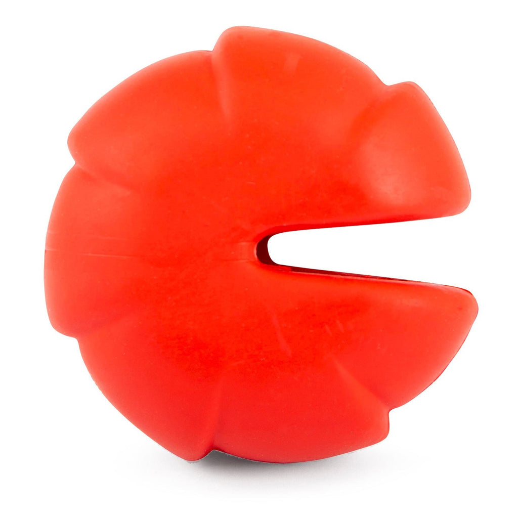 Jeffers Red Millipede Natural Rubber Treat Dispensing Dental Dog Chew Toy
