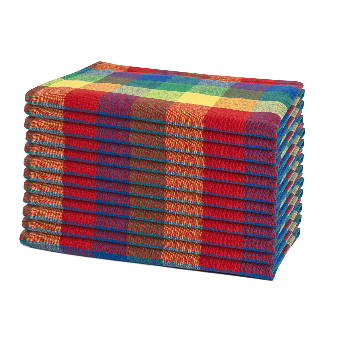 Plaid Dinner Napkins