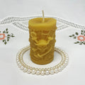 Pirates Pillar Halloween Beeswax Candle