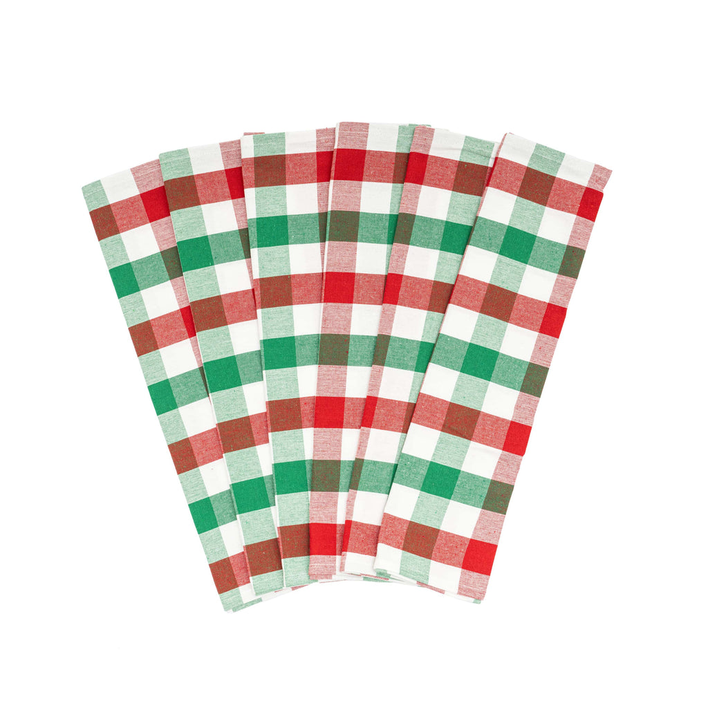 Plaid Kitchen Towels