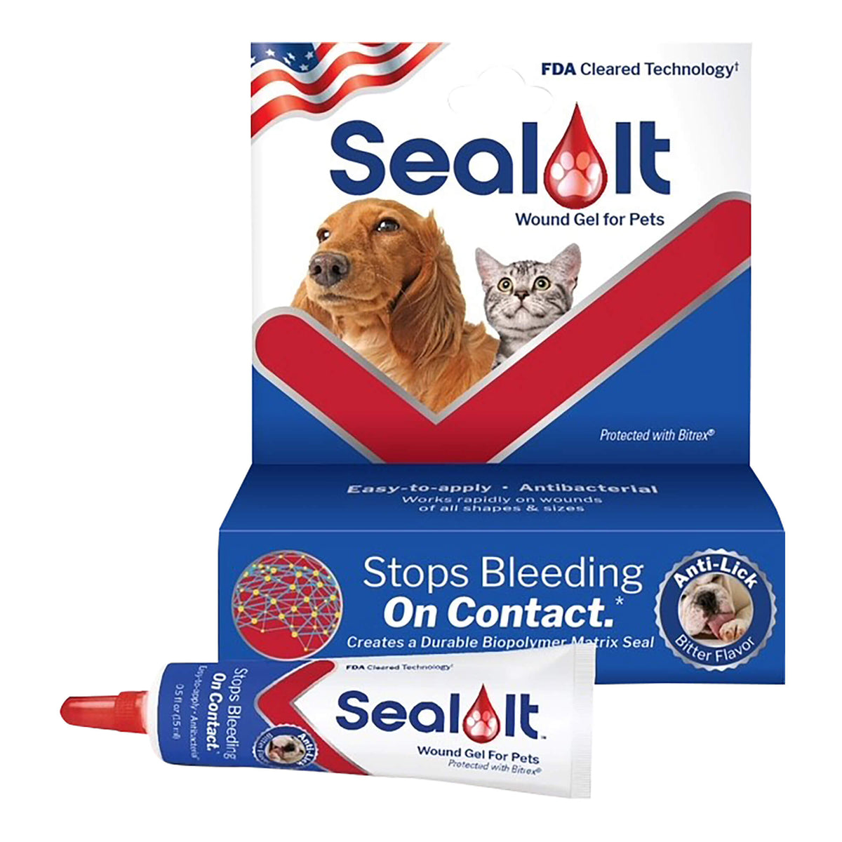 Seal It Wound & Blood Stop Gel for Dogs & Cats