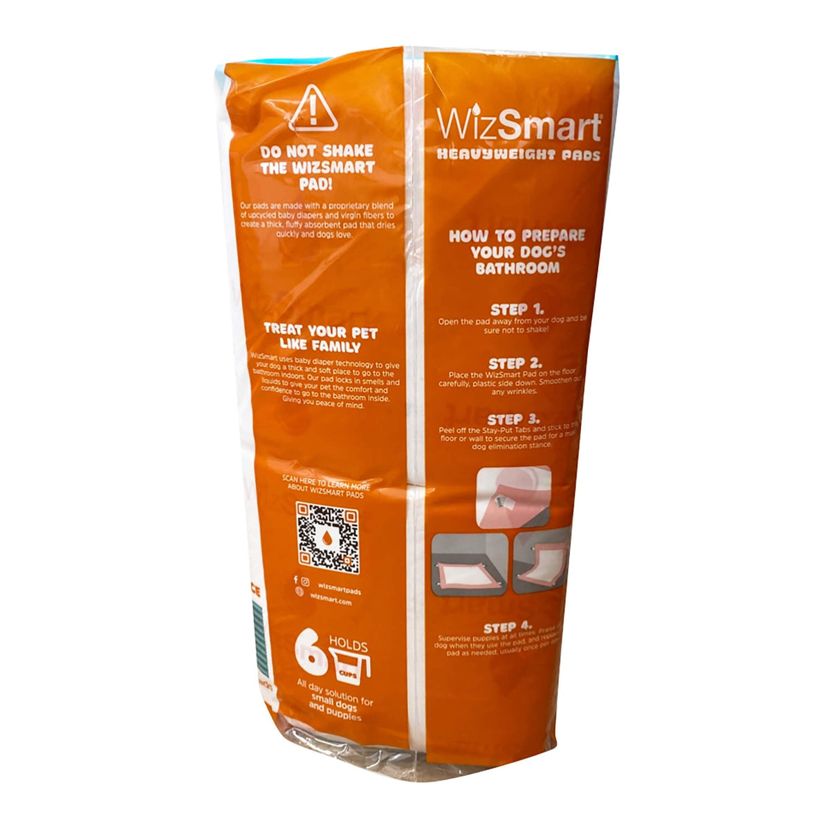 WizSmart Heavyweight Pads for Small Dogs & Puppies