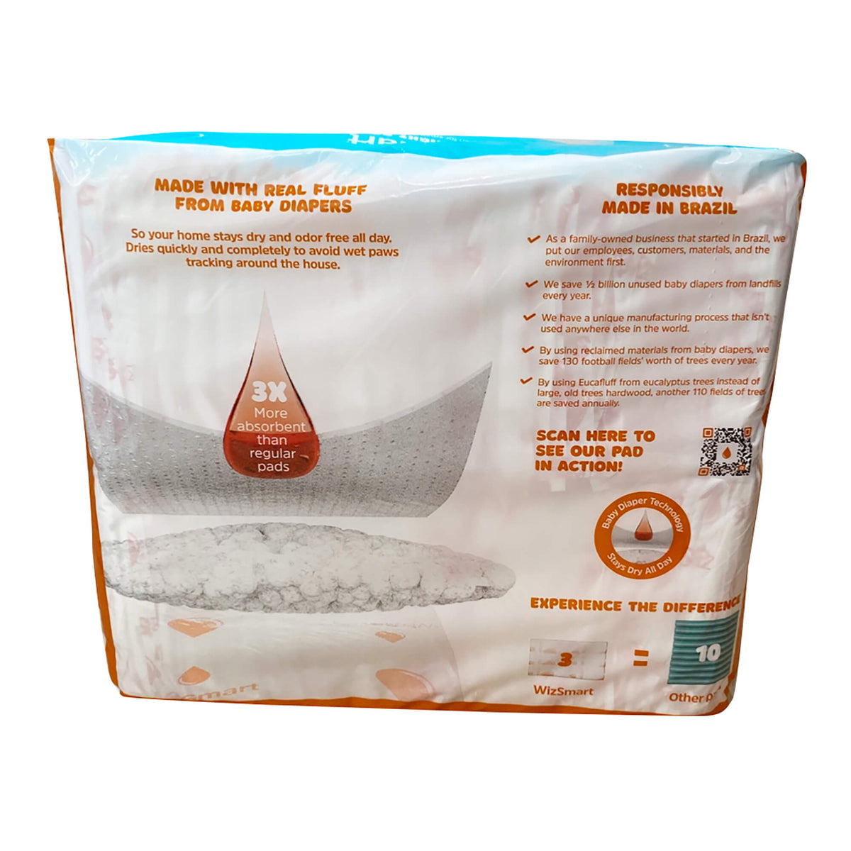 WizSmart Heavyweight Pads for Small Dogs & Puppies