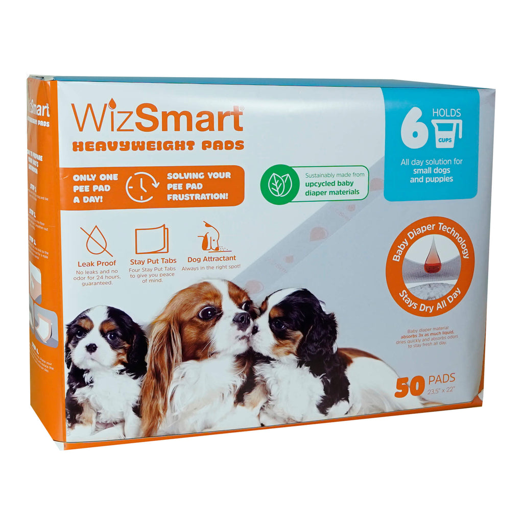WizSmart Heavyweight Pads for Small Dogs & Puppies